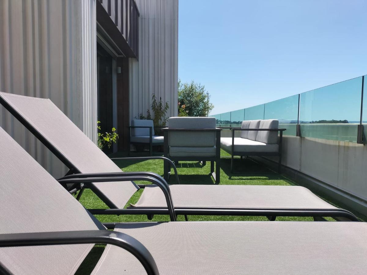 Apartamento Preciosa Habitacion Doble En Atico Con Terraza II Santiago de Compostela Exterior foto